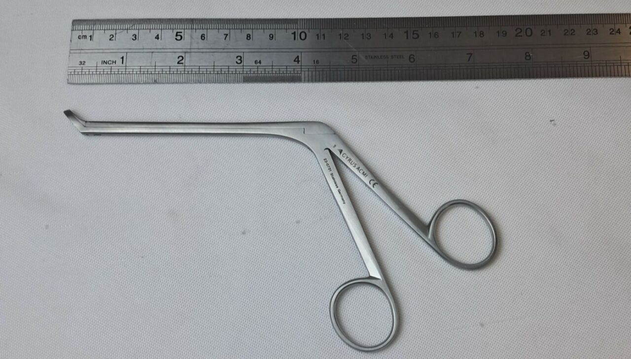 GYRUS ACMI 23-0731 Weil Blakesley Through Cut 45deg Up 4.8mm x 13mm Jaws ENT — photo 5