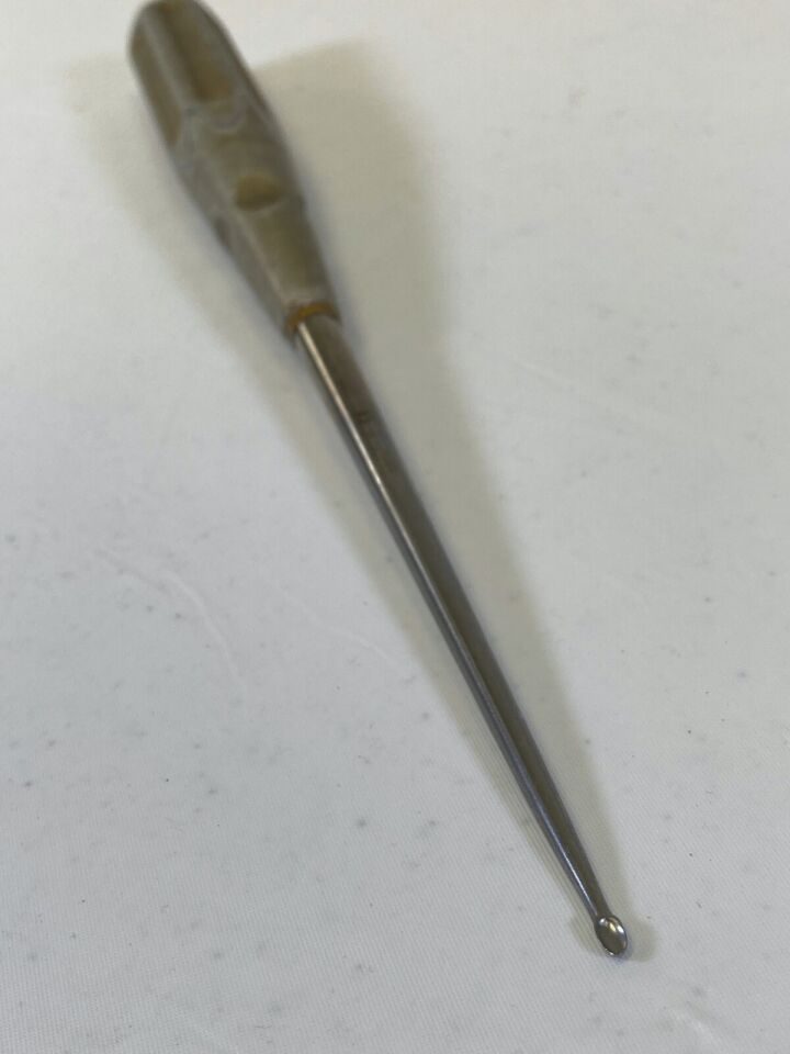 V. MUELLER U-0178 Chroma-Line 10" Size 2/0 Straight Cup Curette Neuro Spine — photo 7