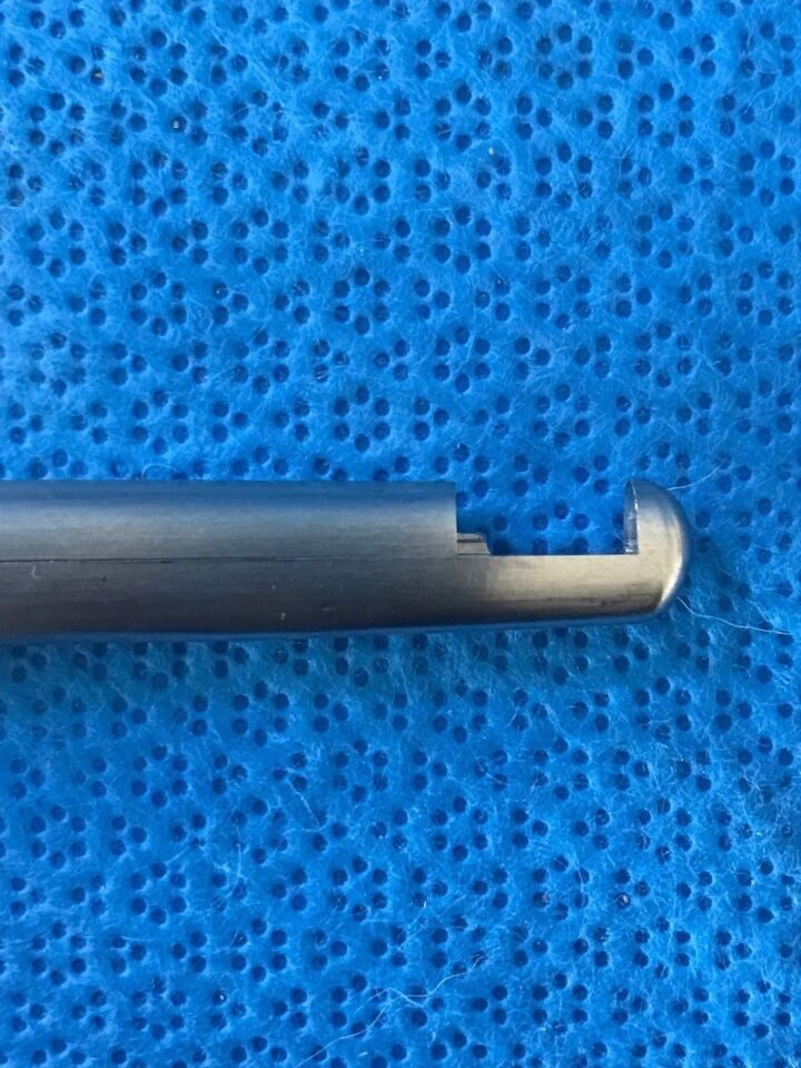 JARIT 380-303 Mastoid Kerrison Rongeur 6mm x 90deg Up w/ Ejector L 4" ENT — photo 5