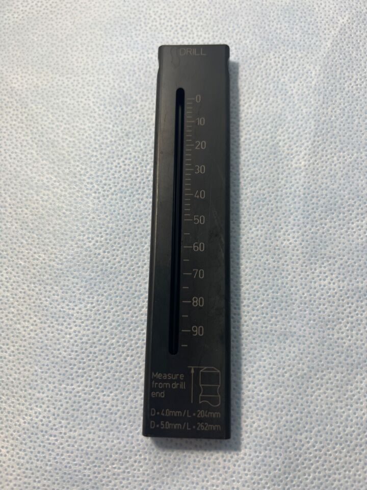 STRYKER 702712 AxSOS Drill/K-Wire Measuring Gauge Guide 4.0mm/5.0mm — photo 2