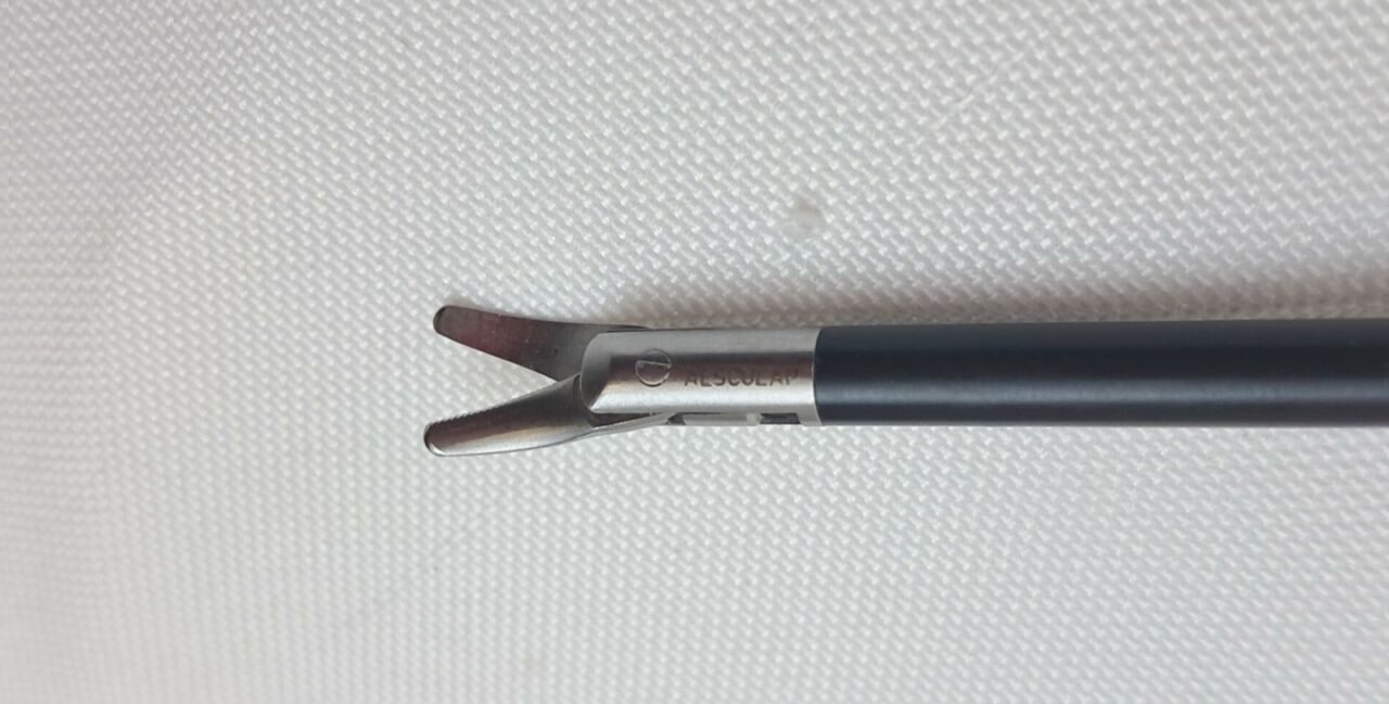 AESCULAP PO754R PM981R PM950R Laparoscopic Mini Scissors Insert with Shaft and Handle — photo 3