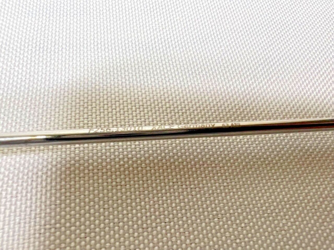 V. MUELLER F256.13010 Curved Maryland Forceps Serrated Jaws Laparoscopy — photo 3