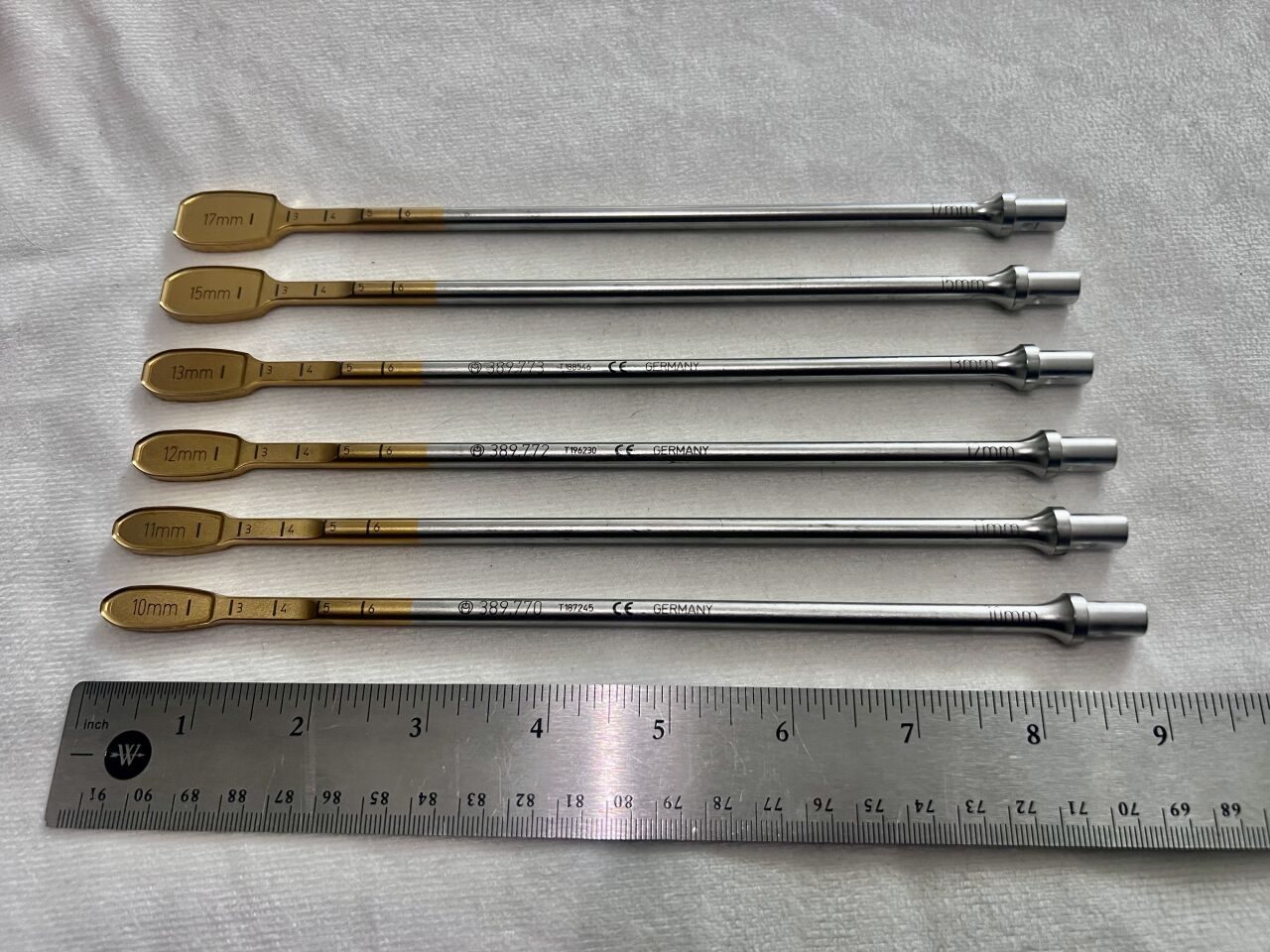 Set Of 6 Spinal Shavers For Intervertebral Discs — photo 3