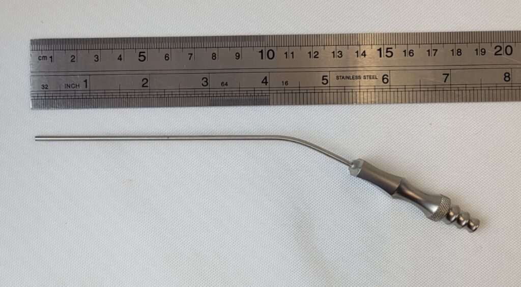 JARIT 285-451 Frazier Suction Tube Angled Stainless Steel 7 Fr. — photo 8