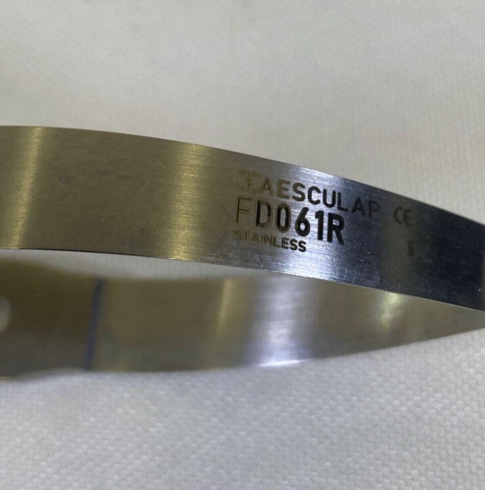 AESCULAP FD061R Micro Form Curved Up Neuro Scissors 120mm Shaft 245mm Length — photo 3