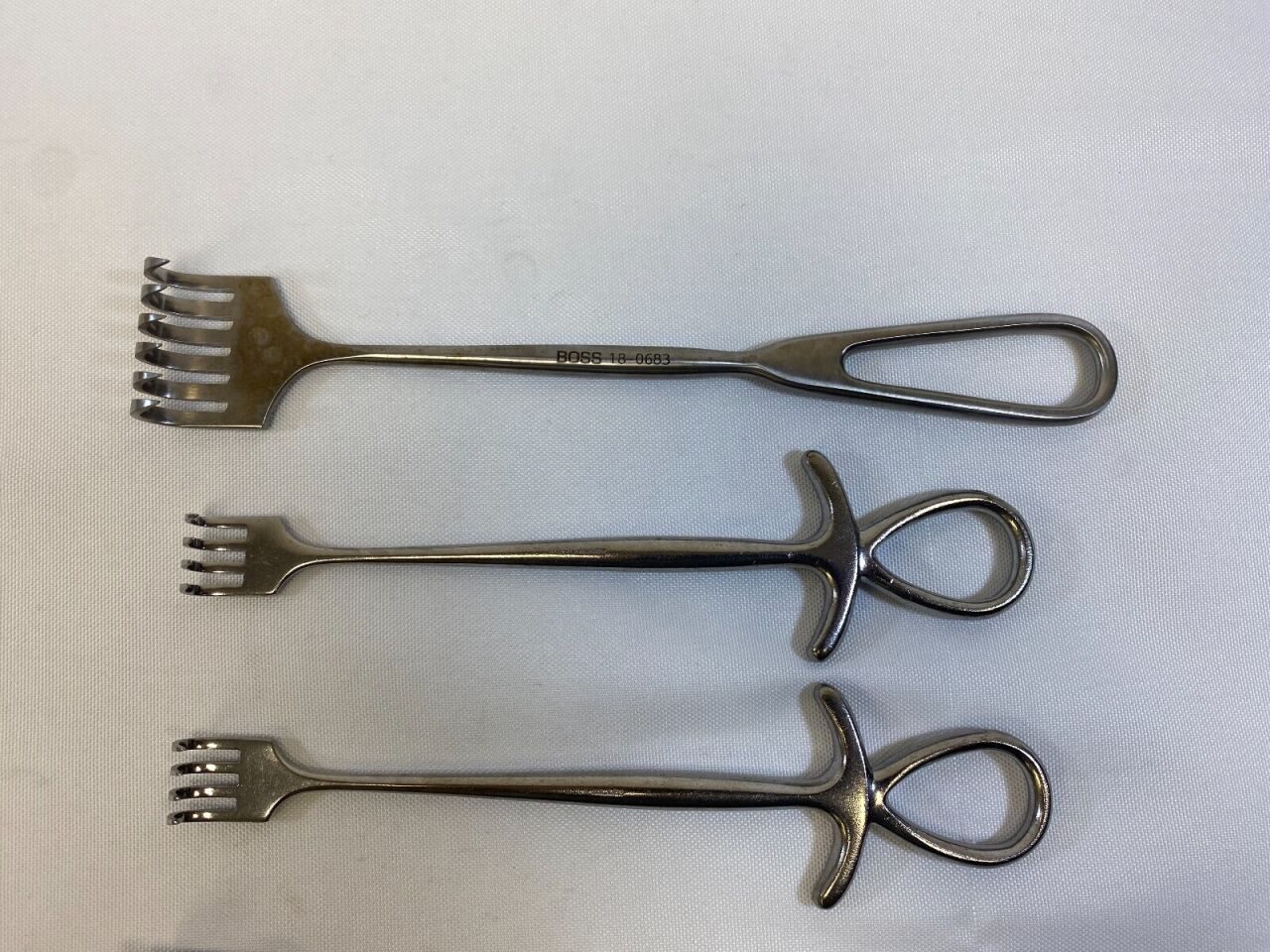 Assorted Sharp Volkman Surgical Retractors - Lot of 6 — photo 4