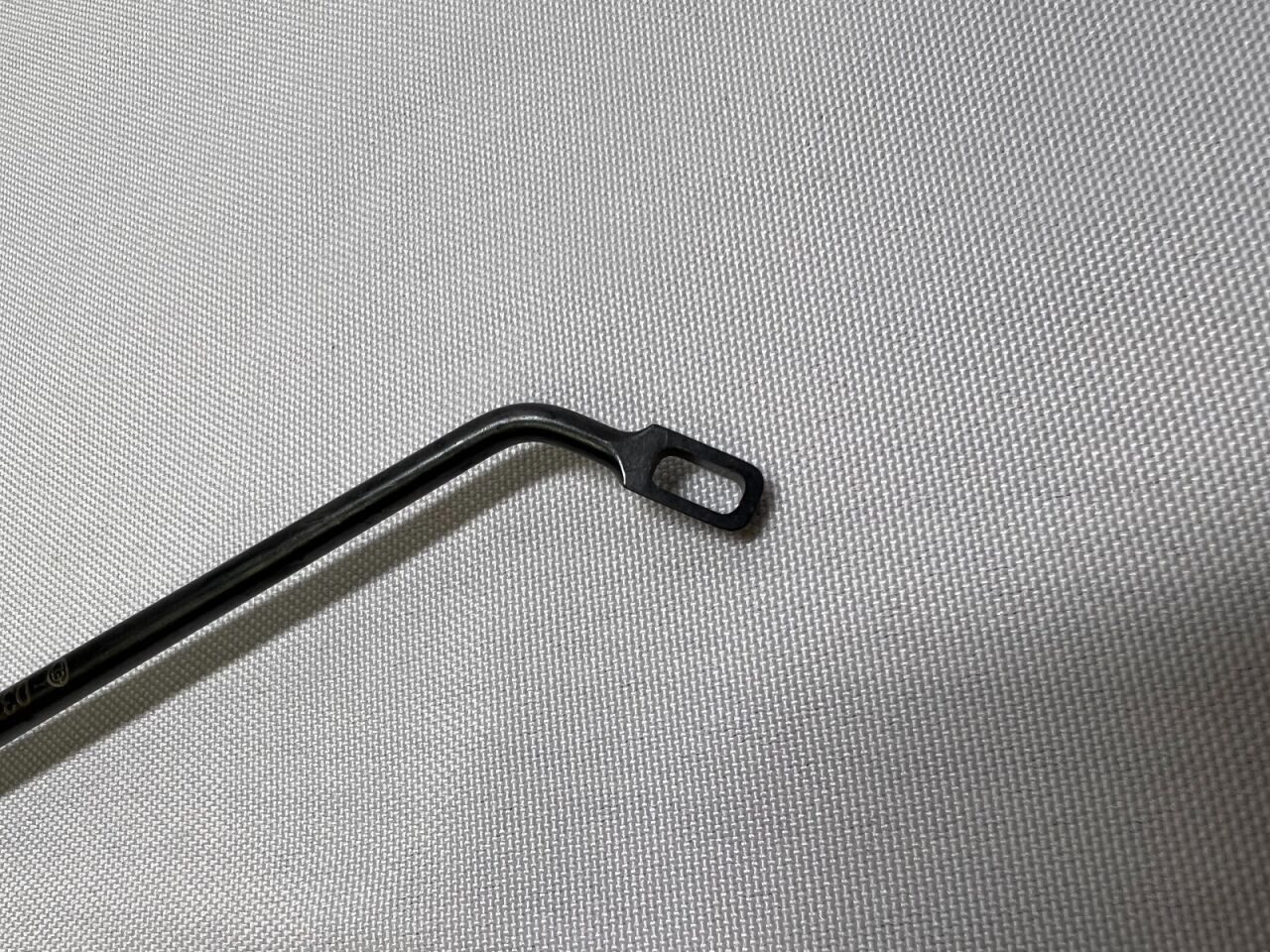 SYNTHES 03.605.529 Rectangular Angled Bayoneted Curette — photo 1