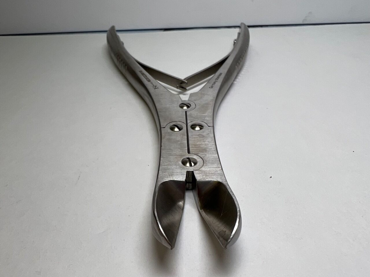 KONIG MDS 3228918 Ruskin Double-Action Forceps 7.25" Angled Blades — photo 4