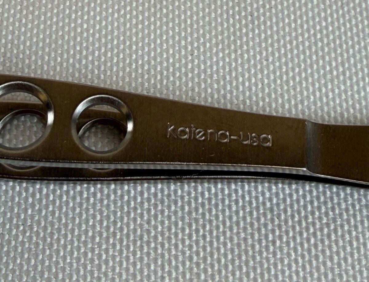 KATENA K5-2510 Castroviejo Forceps w/ Platform 1x2 Teeth 0.3mm — photo 5