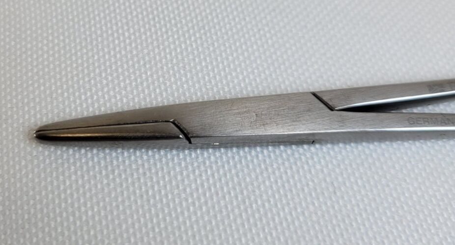 PADGETT P-8315 Halsey Needle Holders Straight Smooth Jaws 5-1/4" Set of 2 — photo 2