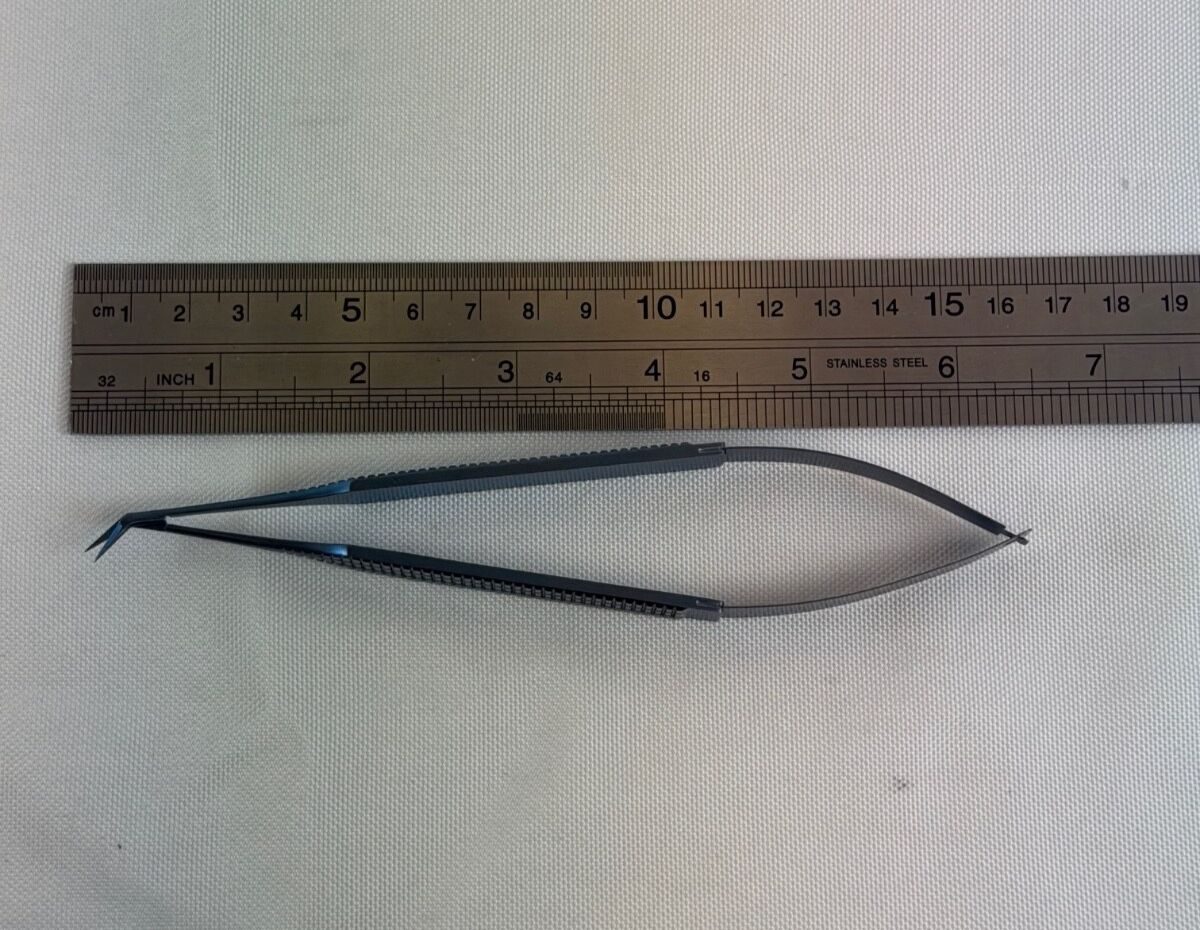 SYMMETRY 80-1854 Jones IMA Scissors Straight 6" Angled 45deg Tip Neuro Vascular — photo 7