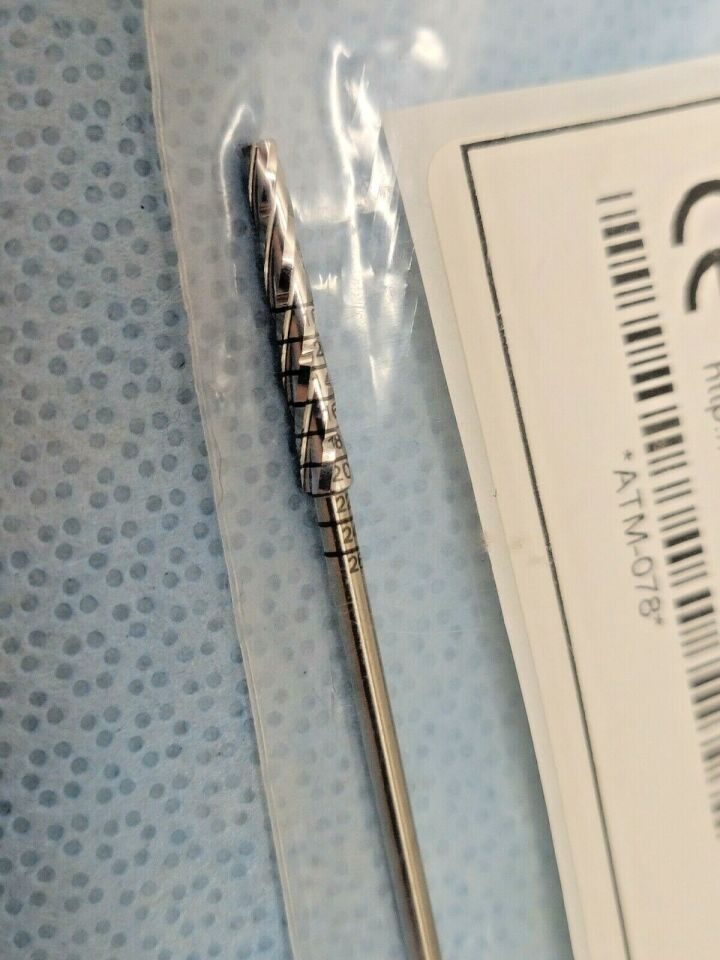 ACUMED ATM-078 Mini Surgical Drill Bit Cannulated Calibrated Tapered 2.3-3.4mm — photo 3