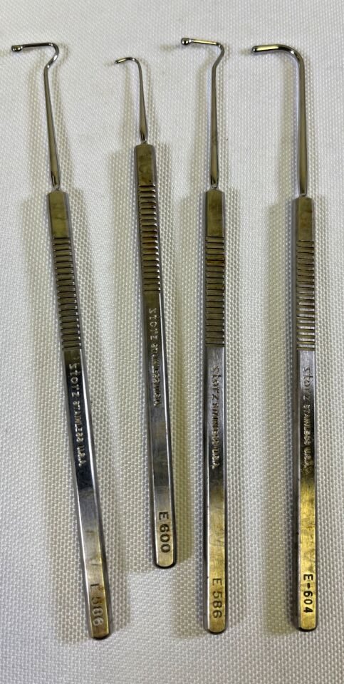 VARIOUS  33 Piece Storz Katena Ophthalmic Eye Muscle Tray w/ Sterilization Case — photo 4