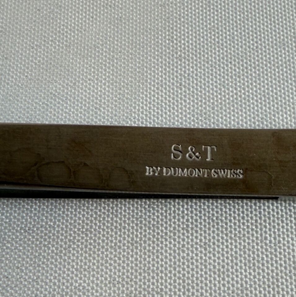 ST D-5A.3 Angled 10deg Tip 0.3mm 4-5" (11 cm) Vessel Dilator Forcep — photo 3