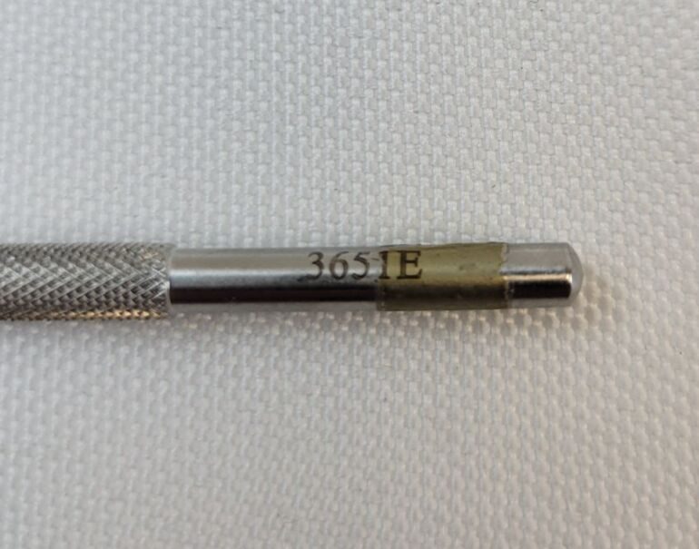 AMBLER SURGICAL 3651E Osher Nucleus Manipulator Angled Shaft 0.5mm K-Shaped — photo 5