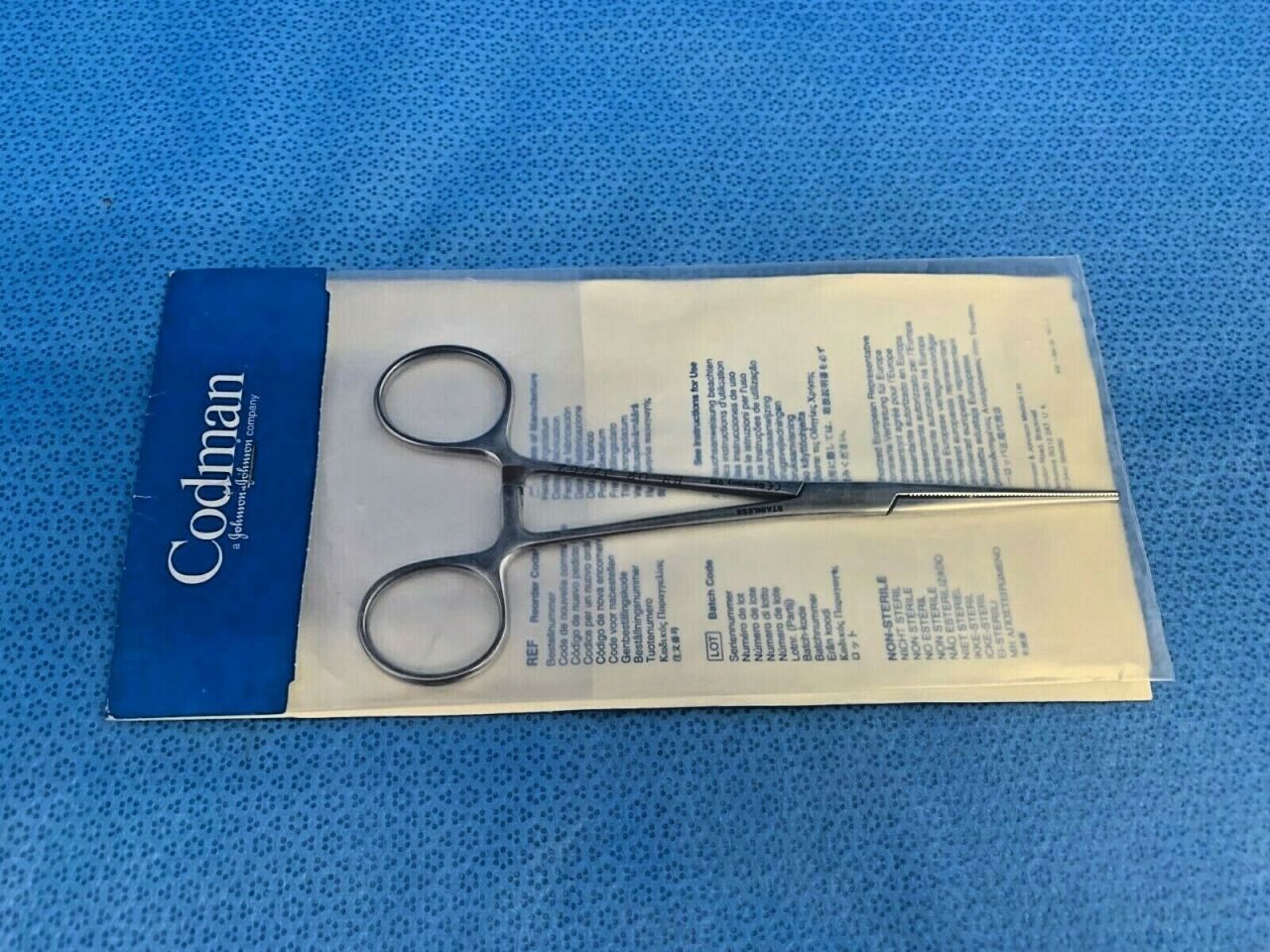 CODMAN 32-4070 Rochester-Pean Forceps Straight 6.25"