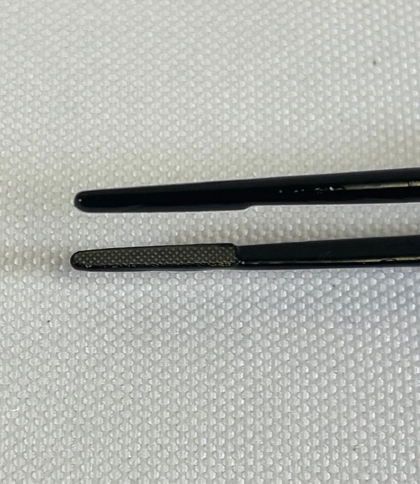 OLSEN  Bipolar Forceps Curved & Straight Tip w/ Bovie ESU Cable - Pair — photo 3