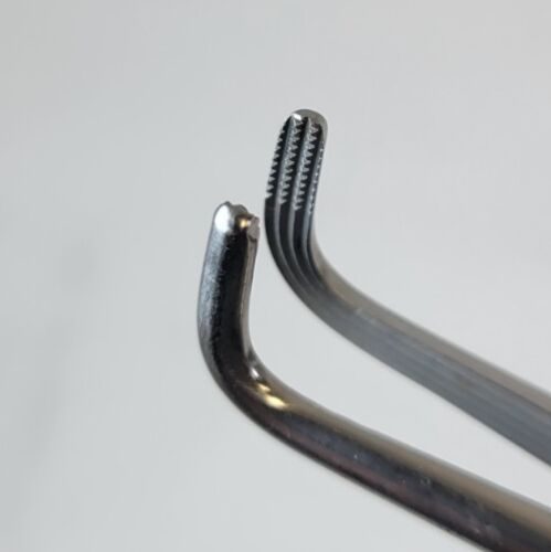 V. MUELLER SU10525 Lahey Gall Duct Forceps 90 Degrees 7-1/2" Lot of 2 — photo 4