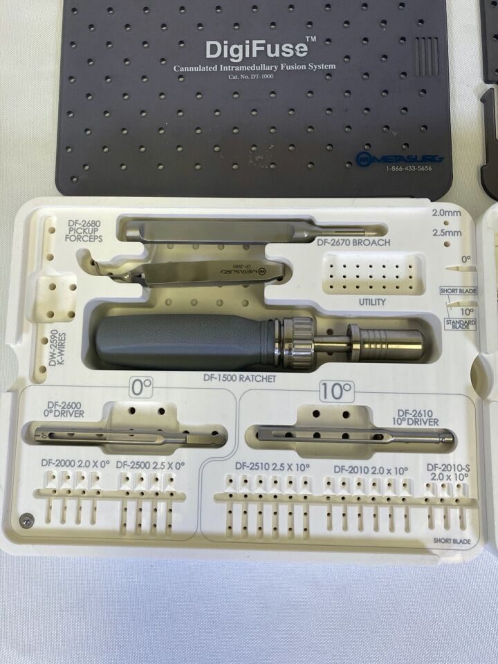 METASURG DT-1000 Ti6 Base Instrument Set w/ DigiFuse Instrument Set — photo 5