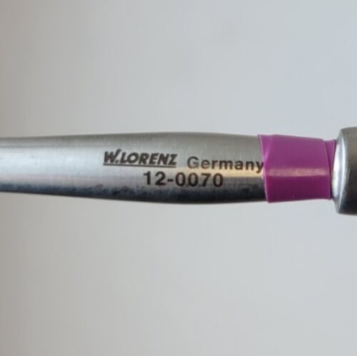 W. LORENZ 12-0070 Aufricht Retractor 45mm x 10mm Blade Stainless Steel ENT — photo 4
