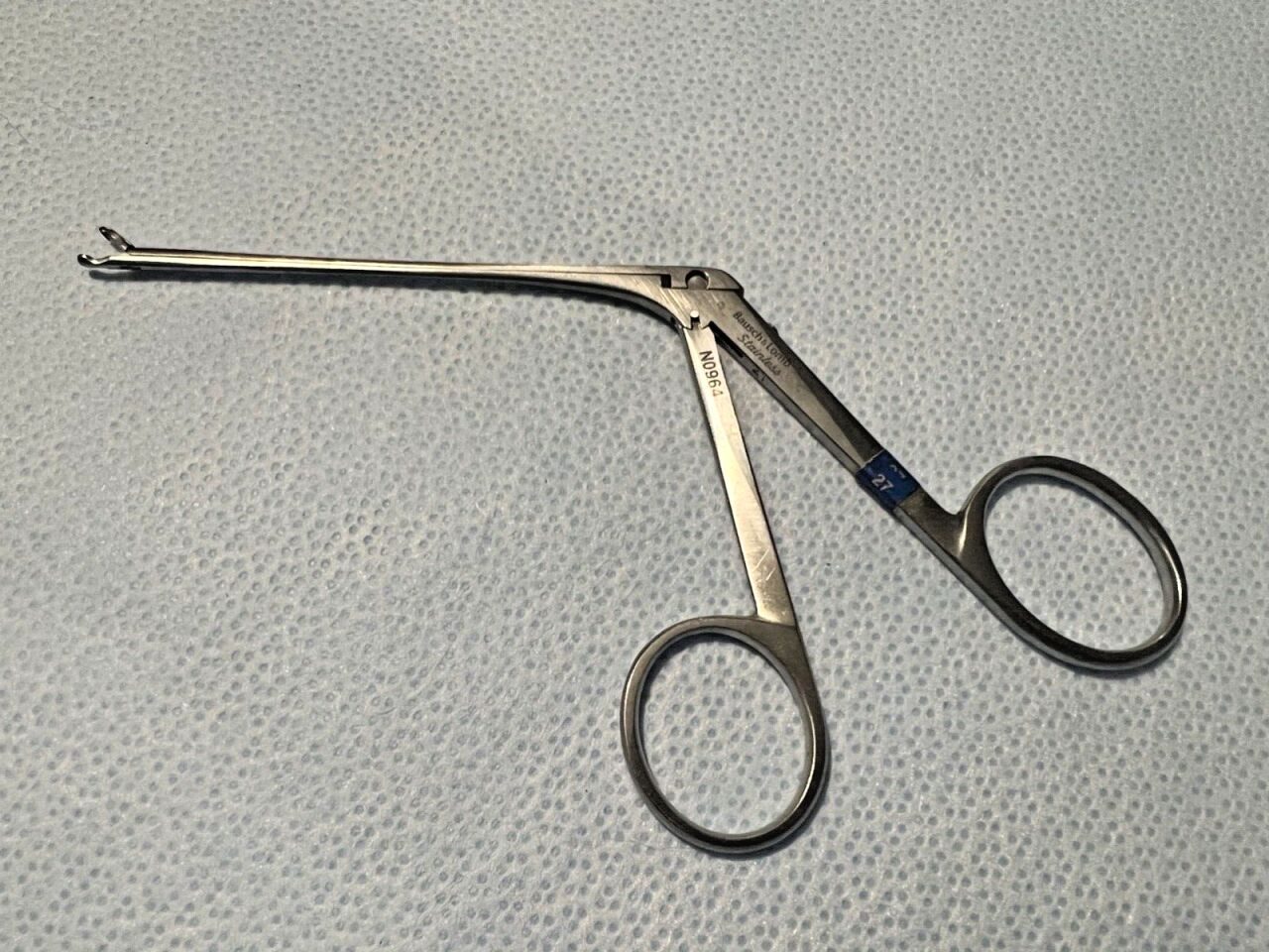 BAUSCH & LOMB N0964 2mm X 5.1" Hartman-Herzfeld Cup Forceps