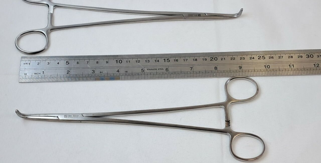KONIG MDS1243524 Lot of 2 Kantrowitz Hemostatic Forceps Right 7.5in — photo 4
