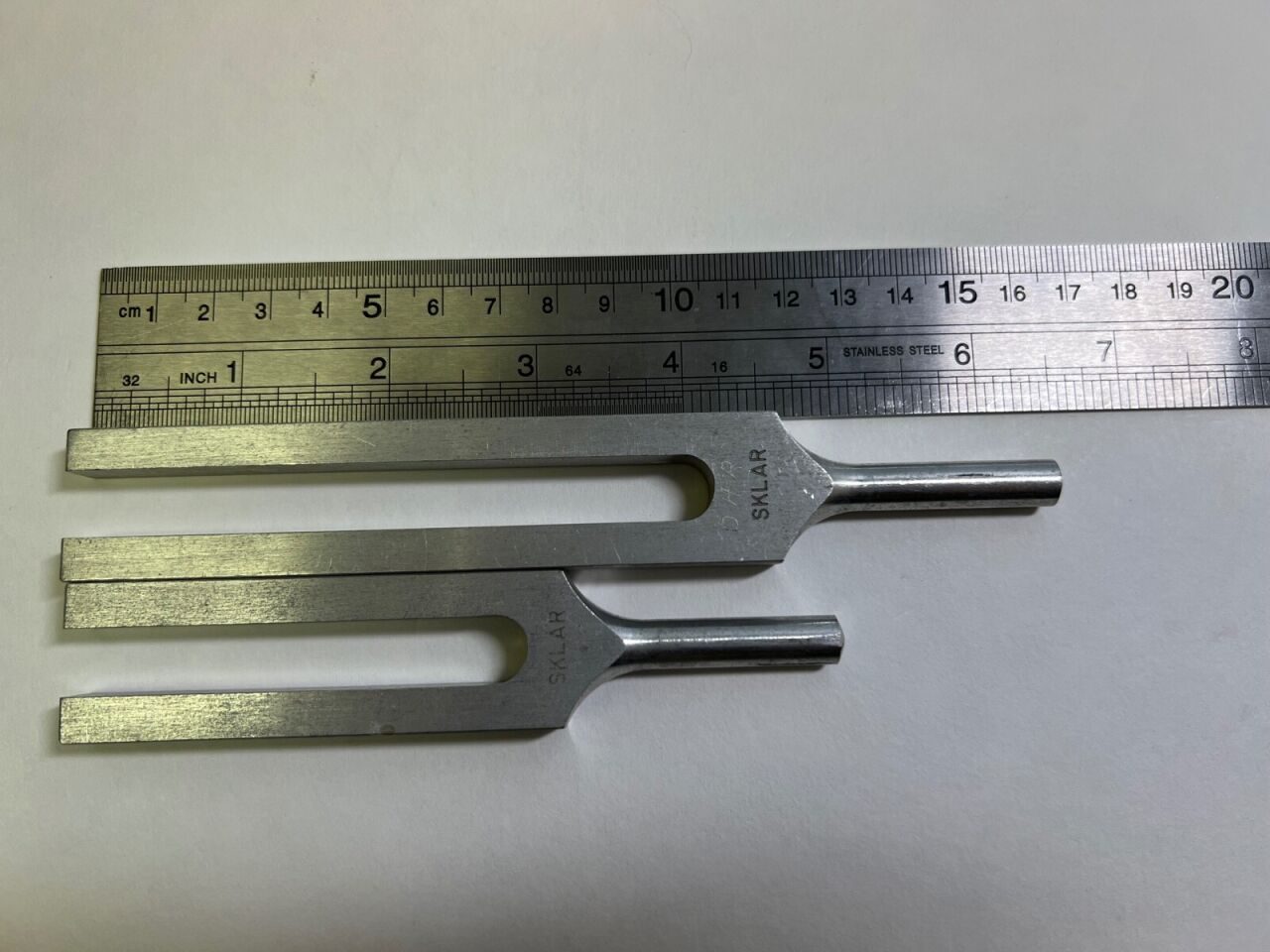 MILTEXSKLAR 1024 C / 512 C Lot of 2 Tuning Forks — photo 4
