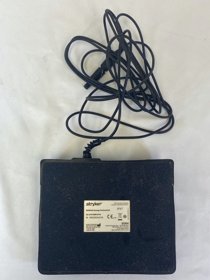 STRYKER 279-000-010 SERFAS Energy Dual Pedal Footswitch — photo 5