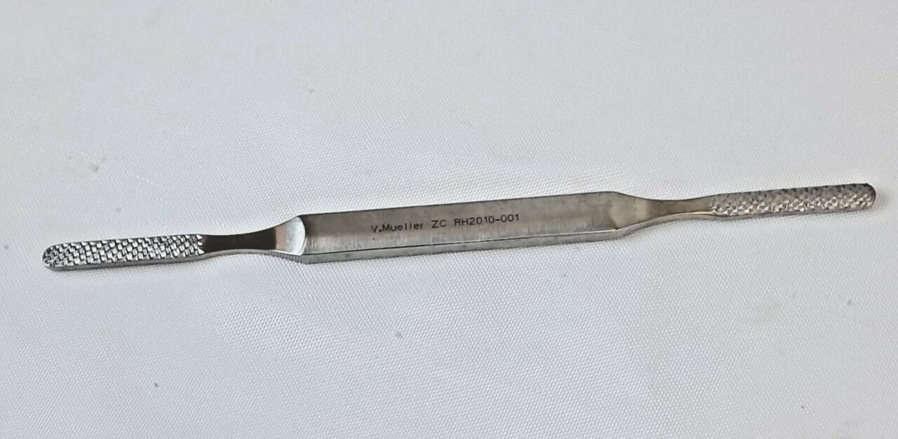 V. MUELLER RH2010-001 Fomon Double Ended Rasp 7x42mm Fine Teeth ENT