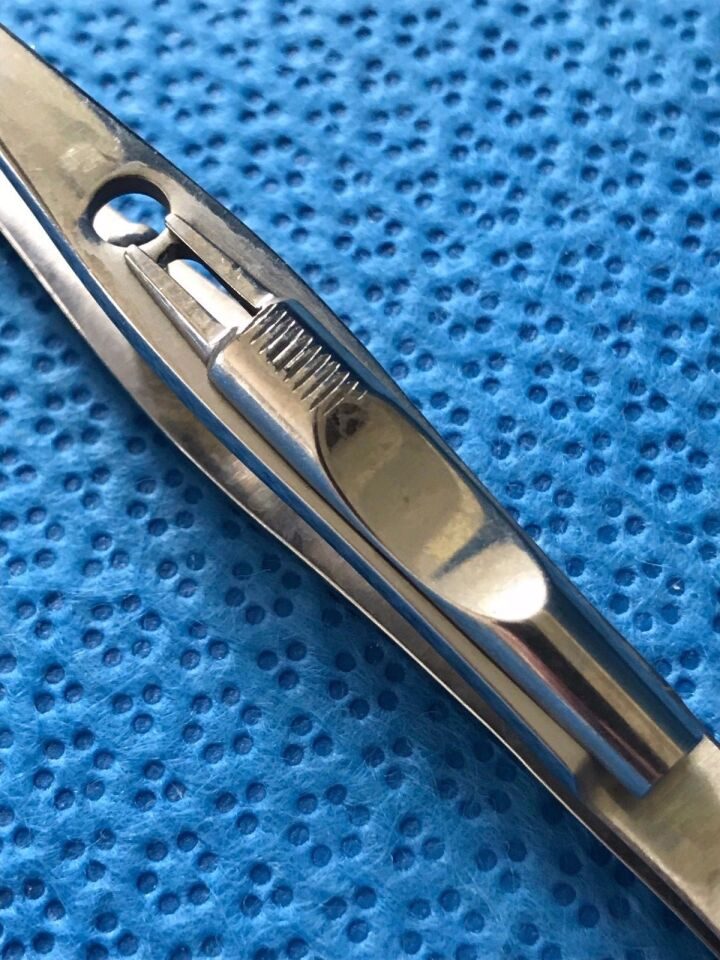 STORZ E-2330 Jameson Muscle Forceps Left w/ Lock Ophthalmology ENT — photo 8