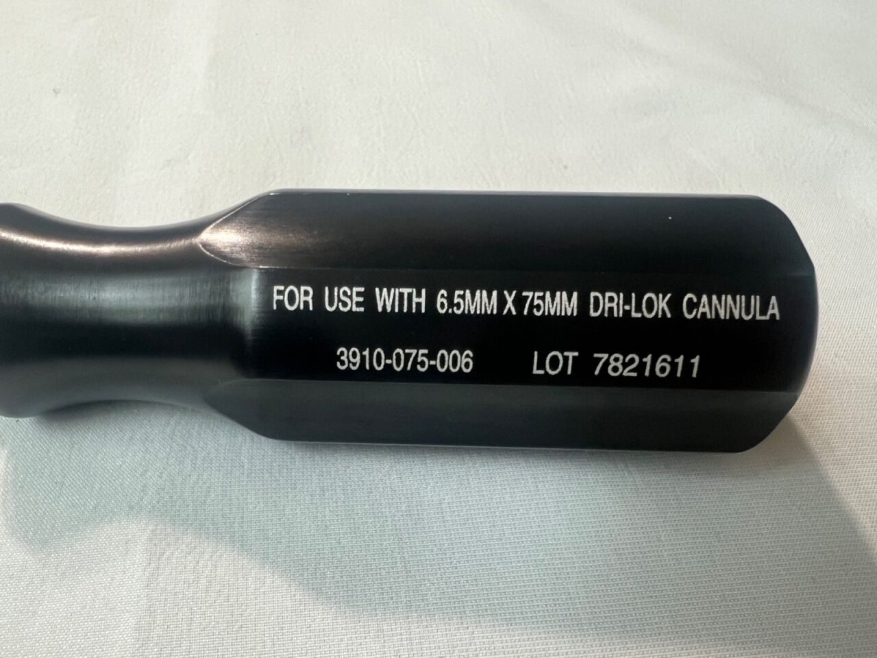 STRYKER 3910-075-006 Dri-Lok Cannulated Obturator For 6.5mmX75mm Length 8-1/4" — photo 4