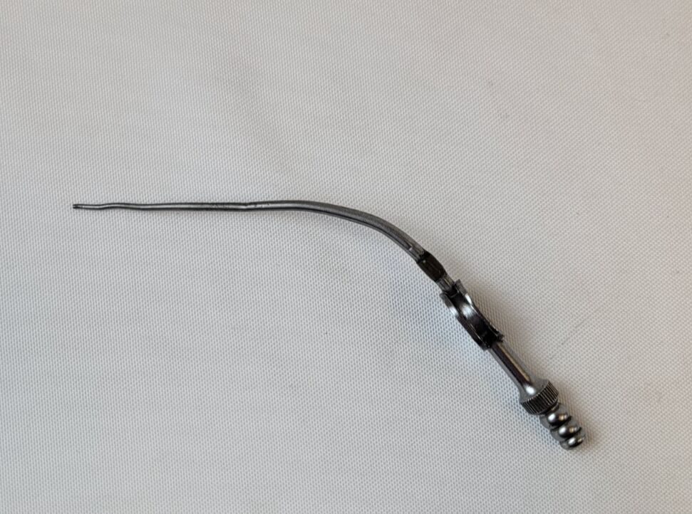 FUJITA  Frazier Angled Suction Tube 3.0mm 5.75" Working Length