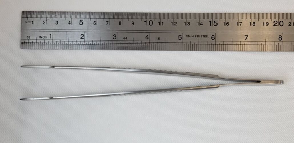 SYMMETRY SURGICAL 37-1001 DeBakey Tissue Forceps Serrated Tips 7-3/4" — photo 6