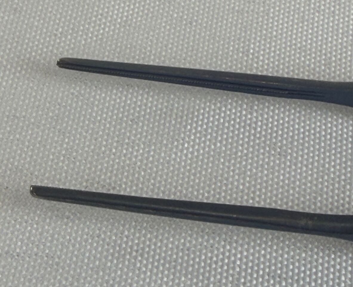V. MUELLER CH03742 Delicate Touch 1mm Titanium Gerald Debakey Forceps 8" Neuro — photo 3