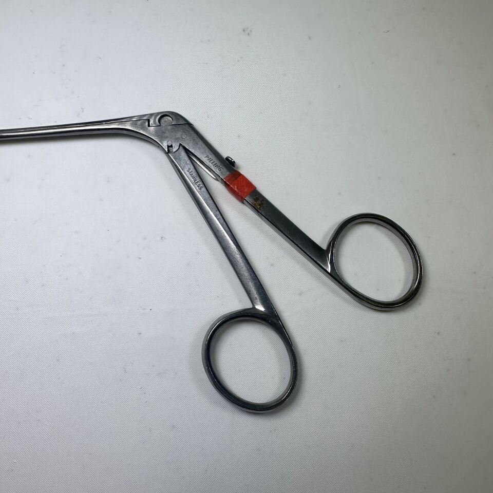 PILLING 50-5144 Sam Roberts Laryngeal Cup Biopsy Forcep Angled — photo 3