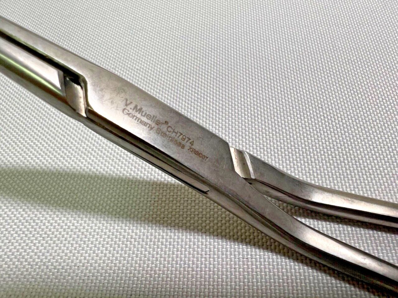 V. MUELLER CH7974 Cooley Caval Occlusion Clamp 7-3/4" — photo 3