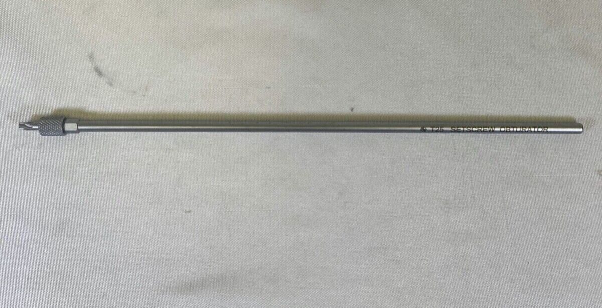MEDTRONIC 8350322 CD Horizon Solera T25 Set Screw Obturator