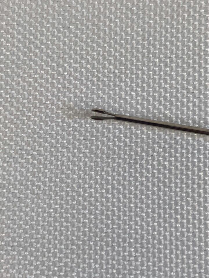 ALCON/GRIESHABER 612.13 Diamond Vertical Grasping Ophthalmic Forcep — photo 4