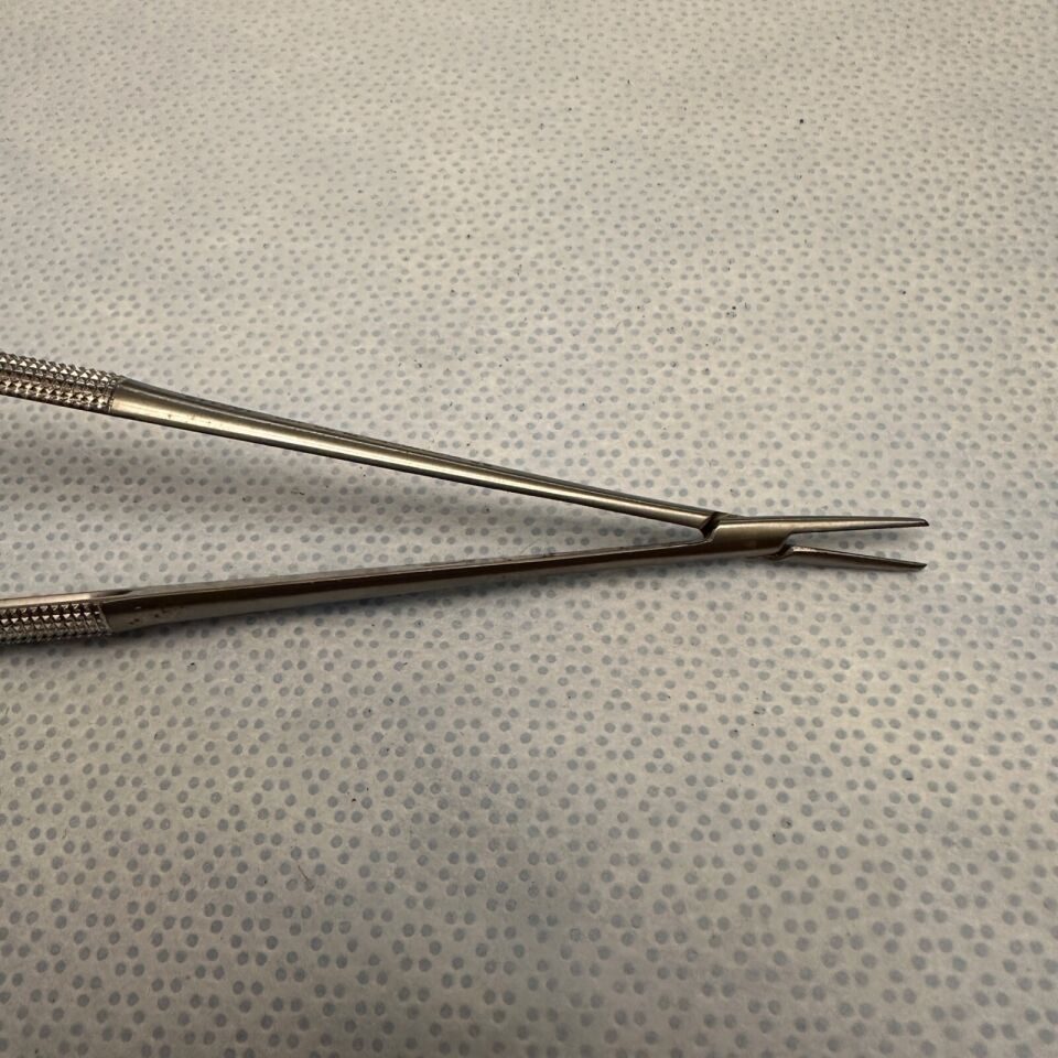 SYMMETRY 32-492 Jacobson Needle Holder Straight with Lock Tungsten Carbide — photo 5