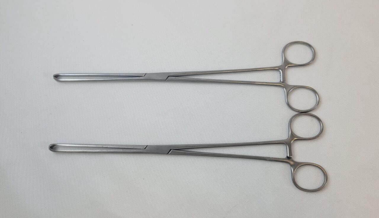 AESCULAP EA018R Allis Intestinal and Tissue Grasping Forceps - Set of 2 — photo 1