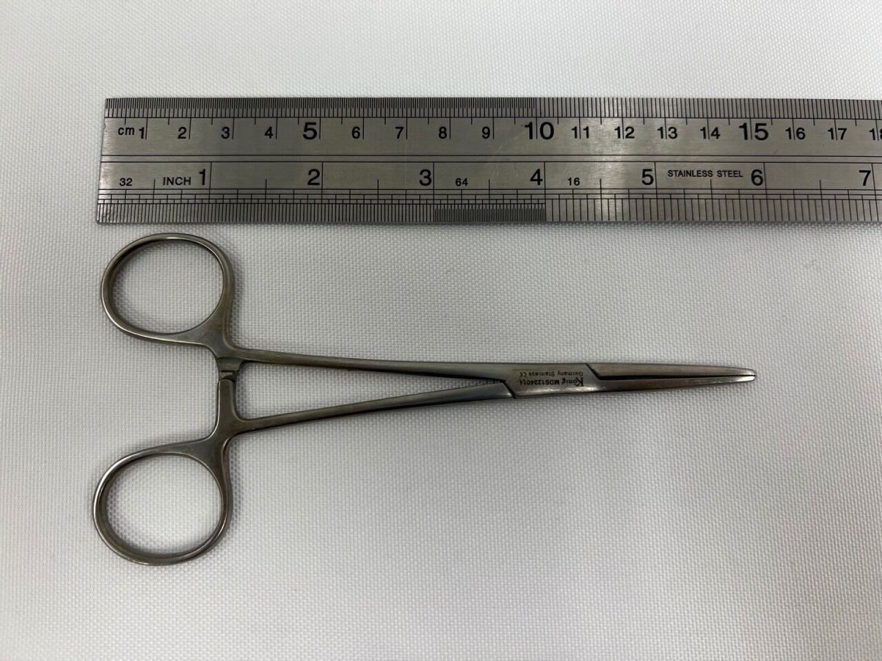 KONIG MDS1224014 Lot of 2 Straight Kelly Artery Forceps 5-1/2" — photo 4