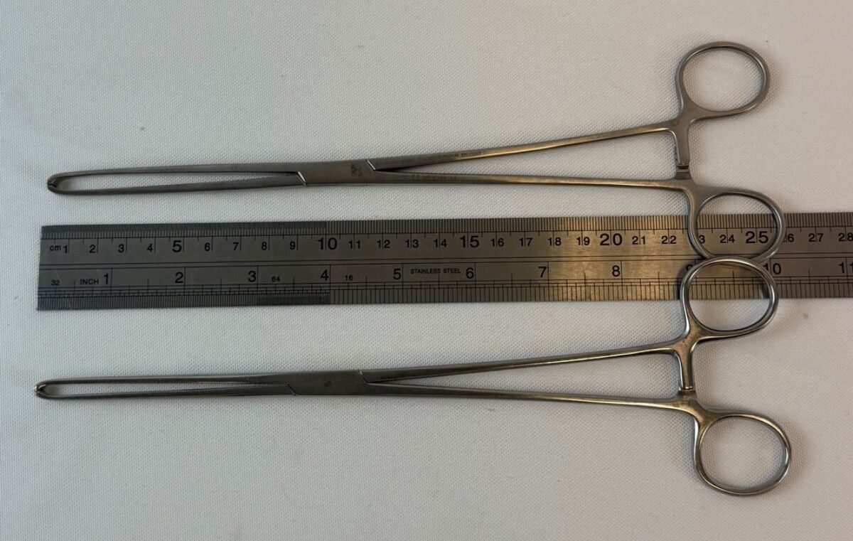 PILLING WECK 342720 Willauer Allis Tissue Forcep 5x6 Teeth 10" 26cm - Pair — photo 6