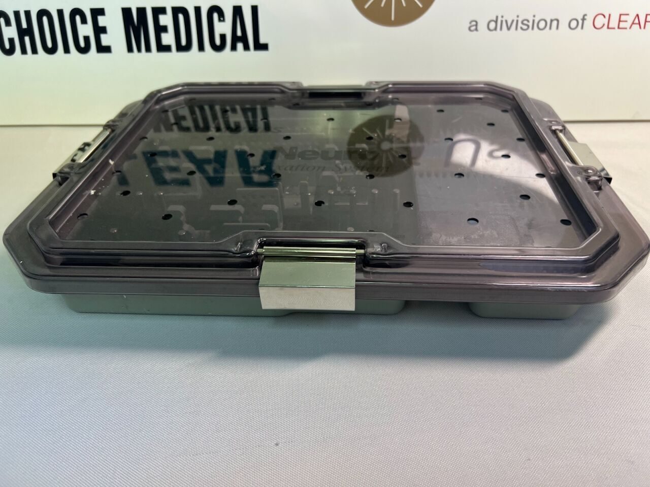SYNTHES Various Neuro Fixation System Sterilization Tray — photo 1