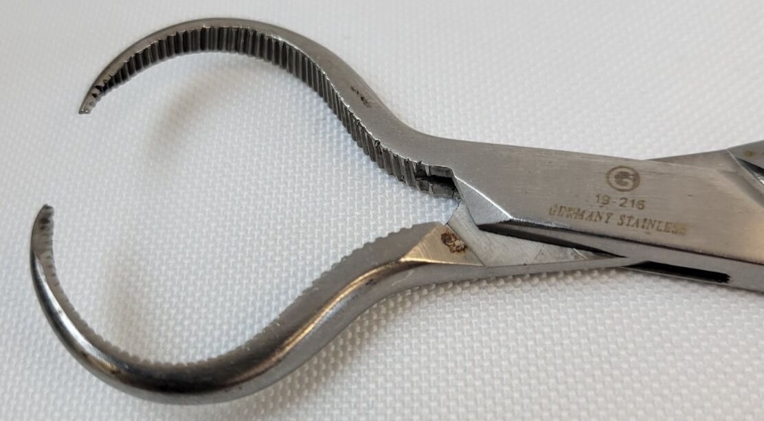 TURTLEMED 19-216 Lewin Bone Holding Forceps 7" — photo 4