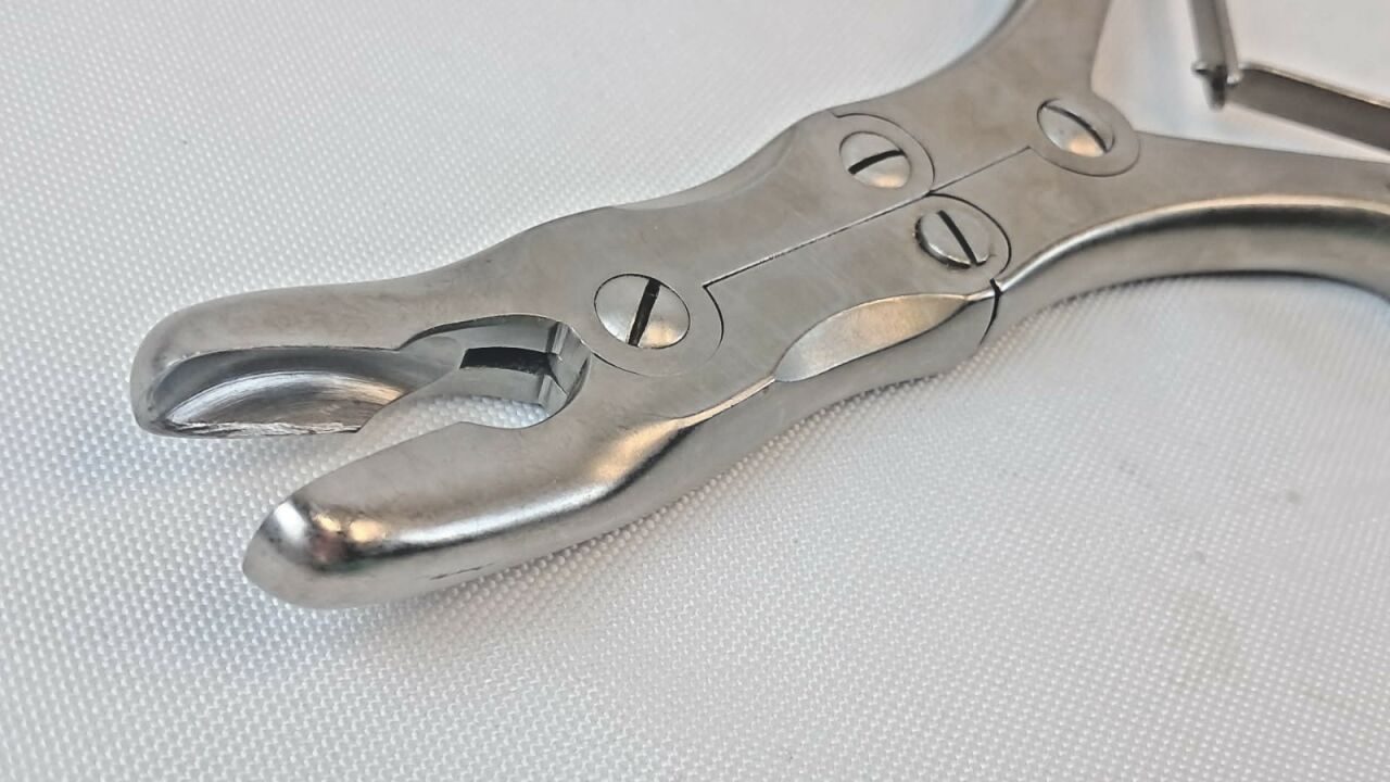 GSOURCE gS 66.5600 Stille-Luer Rongeur 8.5" Curved 10mm Double Action — photo 4