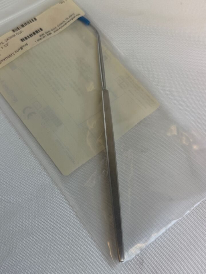 SYMMETRY SURGICAL 63-8810 Frontal Sinus Curette 45deg Angle Small Oblong Cup — photo 5