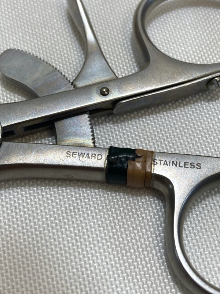 SKLAR  7 Piece Rectal Retractor Set w/ Frame Center Blade & Tray — photo 4