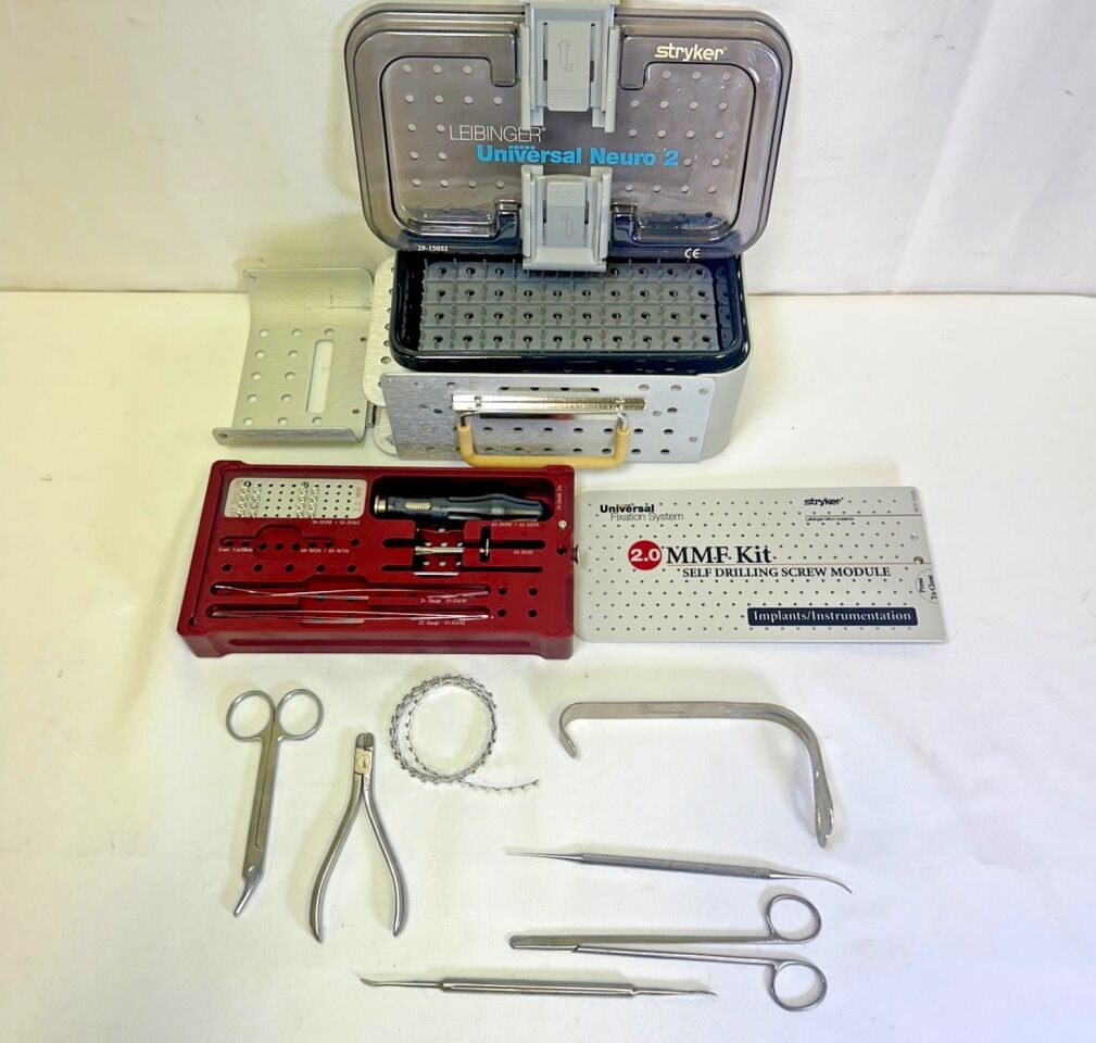 STRYKER Various Maxillomandibular Fixation Leibinger Teeth Wiring Set — photo 7