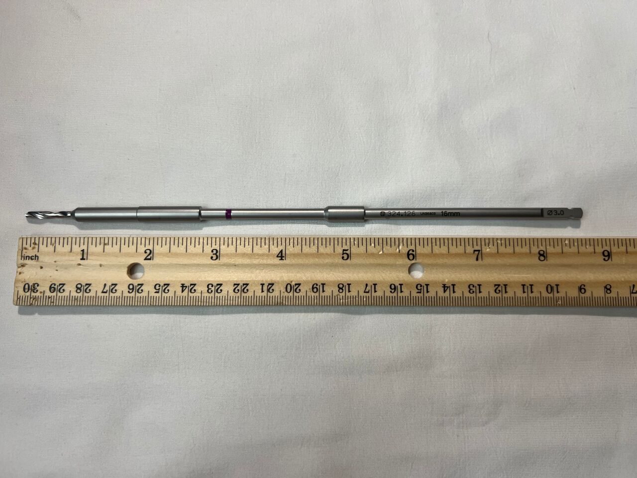 SYNTHES 324.126 16mm Drill Bit w/ Stop — photo 2