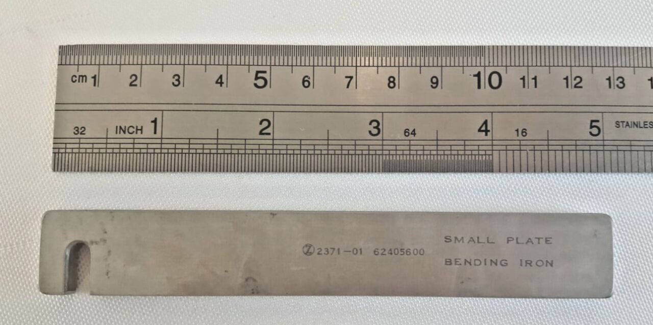 ZIMMER 2371-01 Orthopedic Small Plate Bending Iron — photo 6